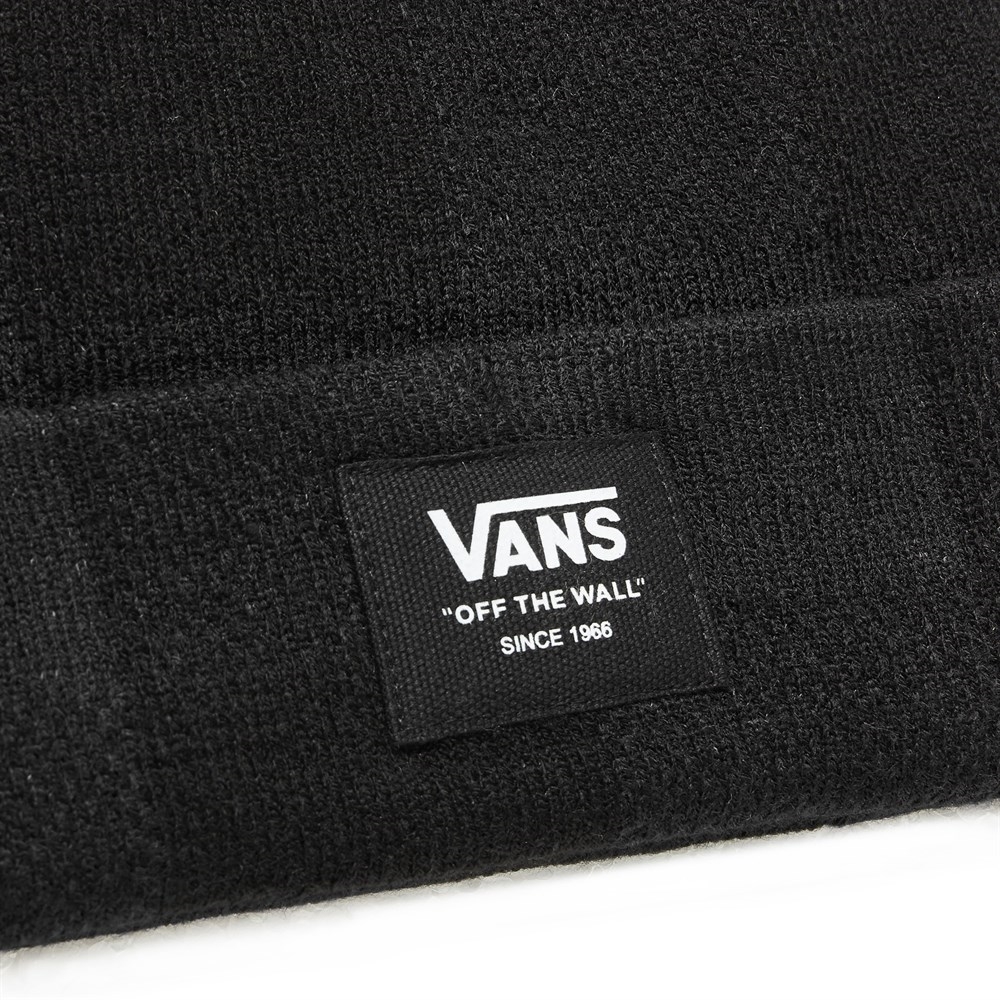 VANS Шапка VA3HJ9BXH MN MTE CUFF BEANIE Black/Rubber - фото 11513