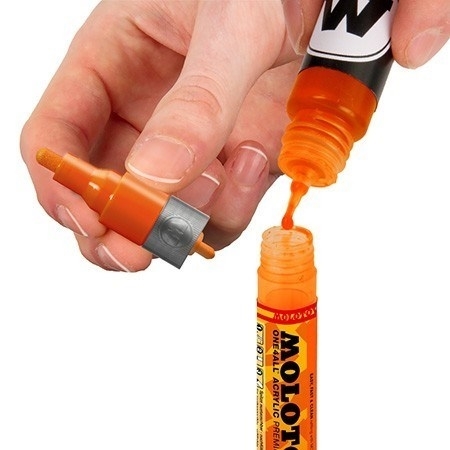 Molotow Маркер ONE4ALL 227HS акриловый 227301 (223) металлик черный 4 мм - фото 15601