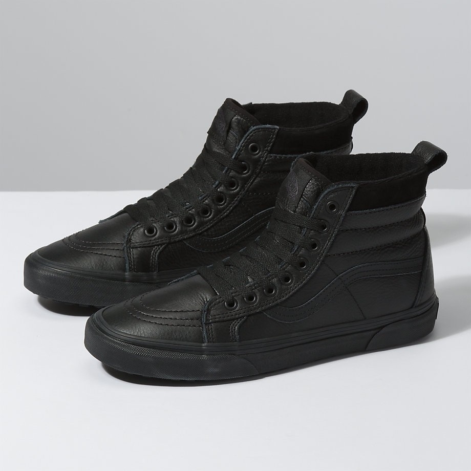 Vans высокие кеды Sk8-Hi MTE VA4BV7XKN LEATHER/BLACK - фото 15781