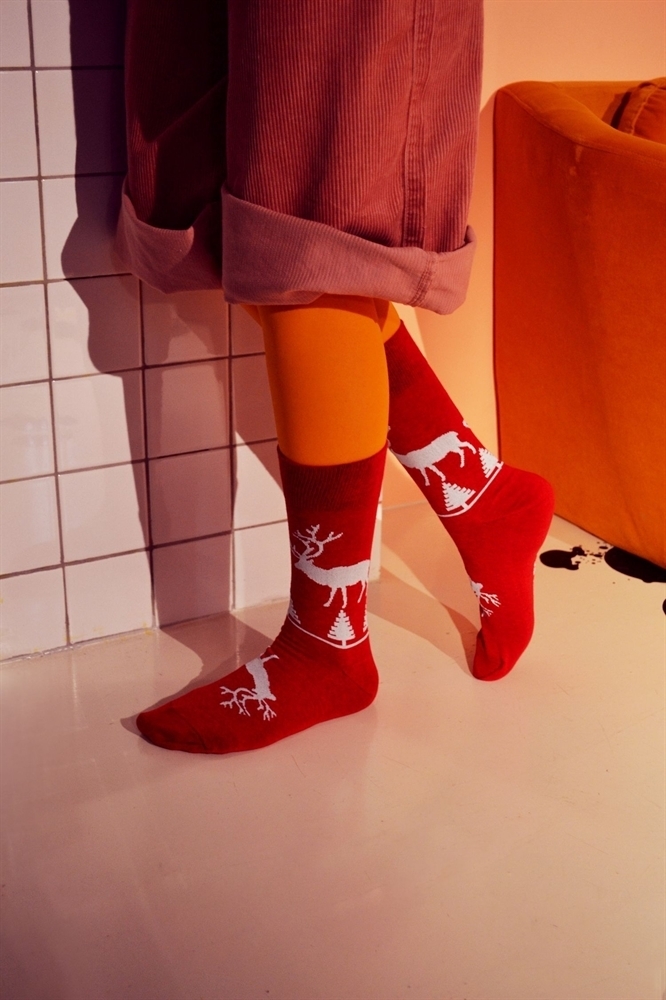 Носки St. Friday socks Экипаж Санта-Клауса - фото 16482