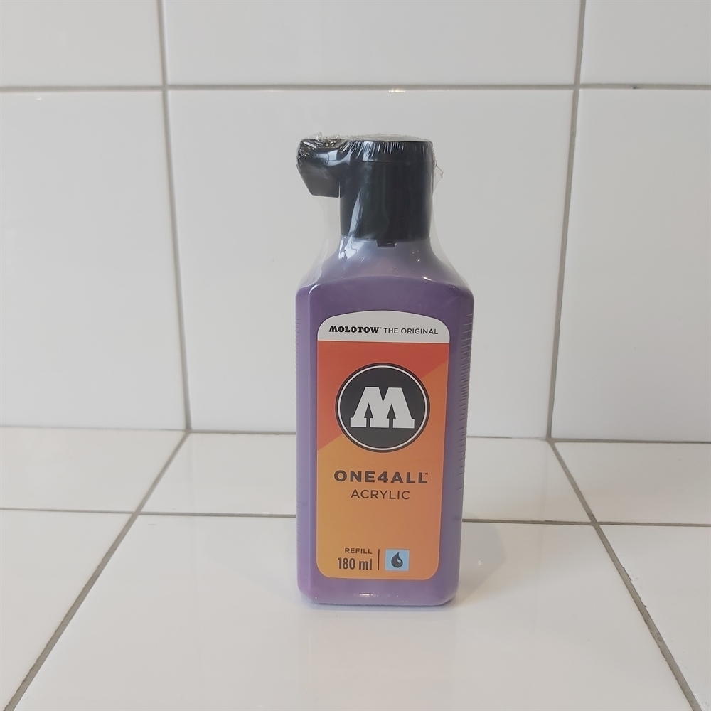 Molotow Заправка ONE4ALL Акриловая 692042 (042) фиолетовый 180 мл - фото 18352
