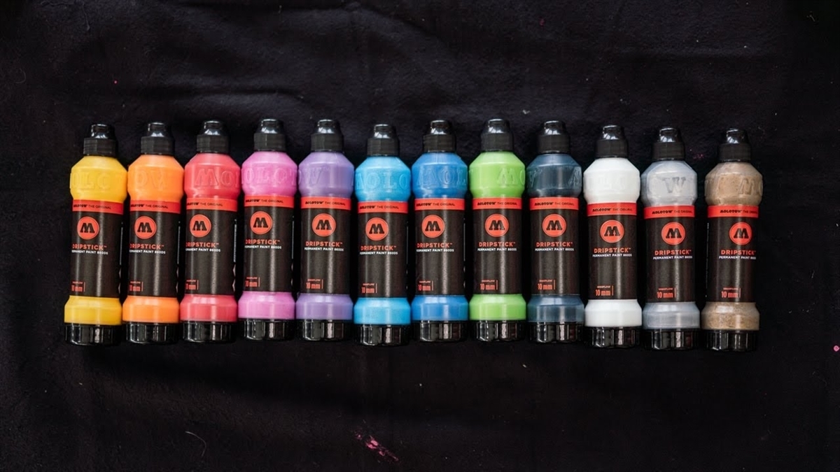 Molotow Маркер Dripstick 860002 красный 10мм 70мл - фото 22046