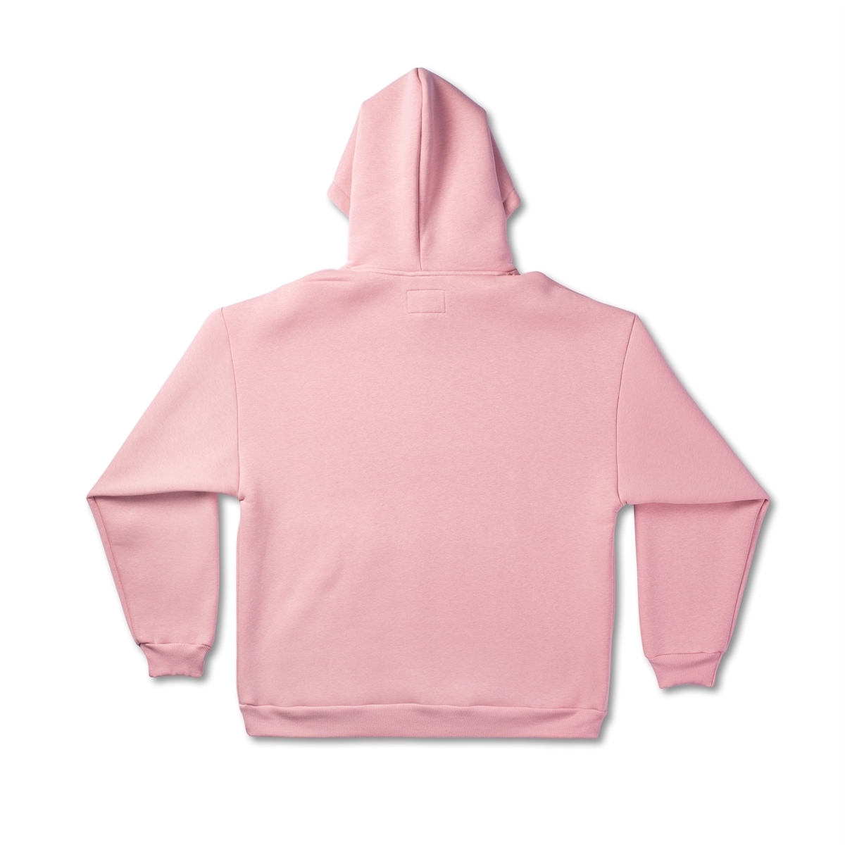 Худи КУЛЬТУРА oversize  "basic", с начесом, пыльная роза - фото 26253