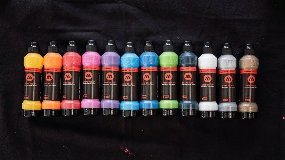 Molotow Маркер Dripstick 860009 оранжевый 10мм 70мл - фото 26333