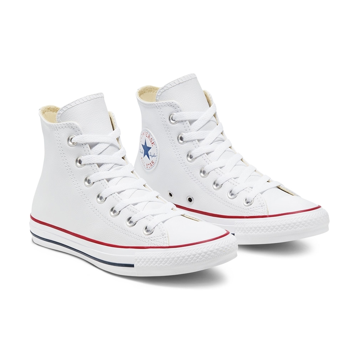 Converse кеды Chuck Taylor All Star Leather High-Top 132169 - фото 28793