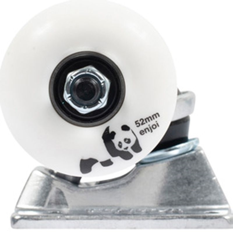 Подвеска в сборе Tensor/Enjoi Enjoi Panda Truck & Wheel Combo Raw 5.25 - фото 30257