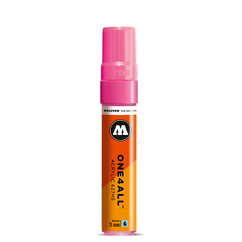 Molotow Маркер ONE4ALL 627HS акриловый 627216 (201) светло-фиолетовый 15 мм - фото 31176