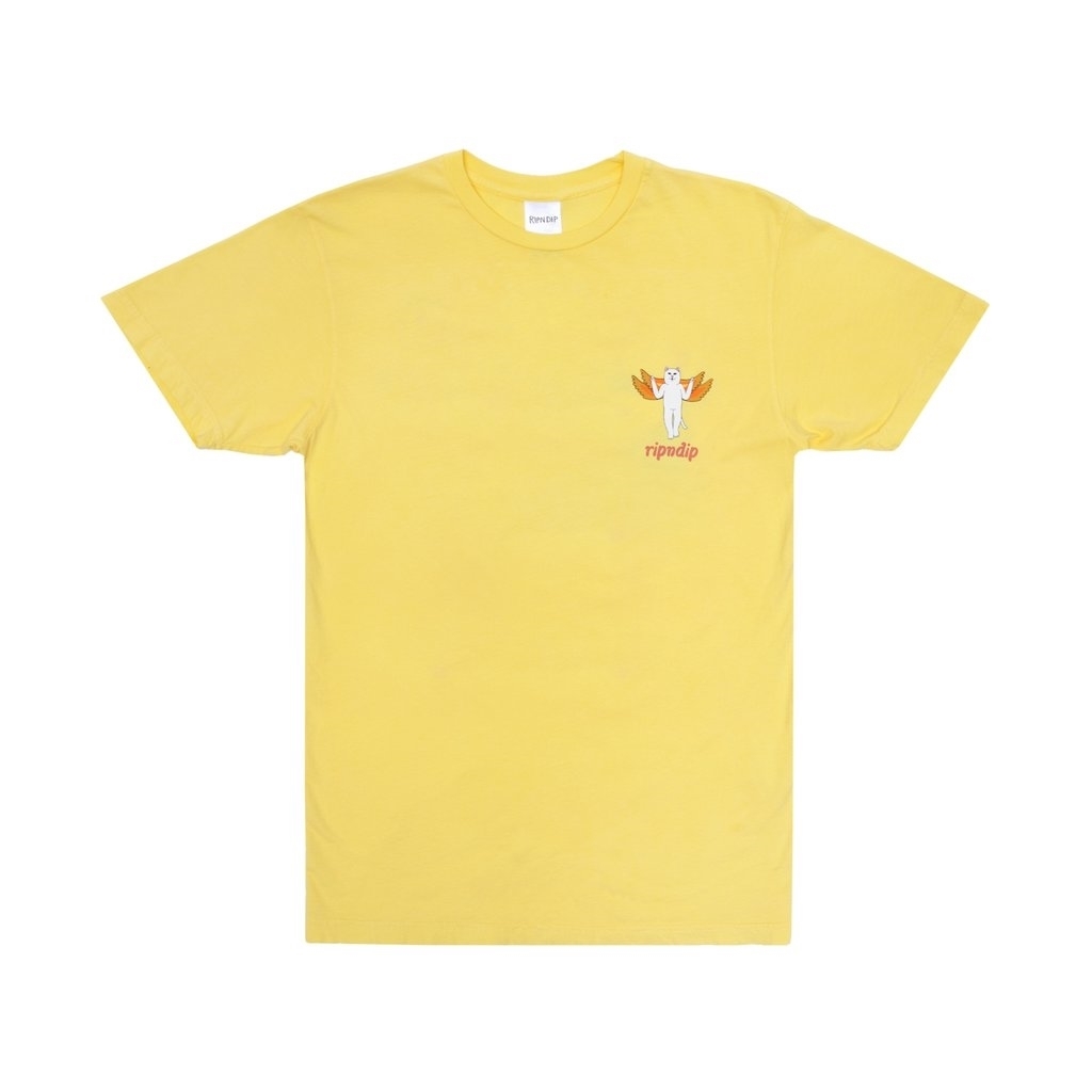 Футболка RIPNDIP Heady Angel Tee Buttercup - фото 31307