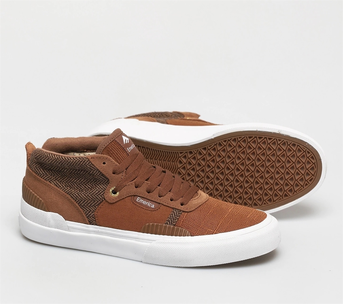 Кеды Emerica Pillar - brown - фото 32467