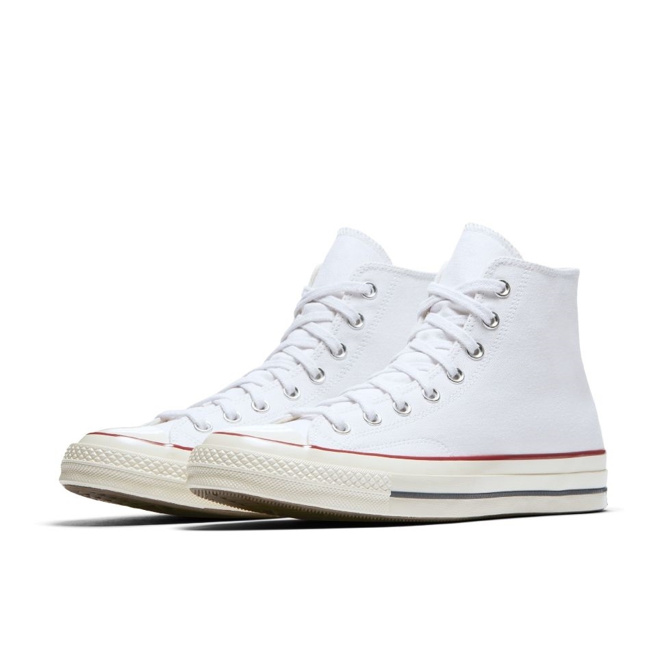 Converse кеды Chuck 70 HI WHITE/GARNET/EGRET 162056 - фото 34444