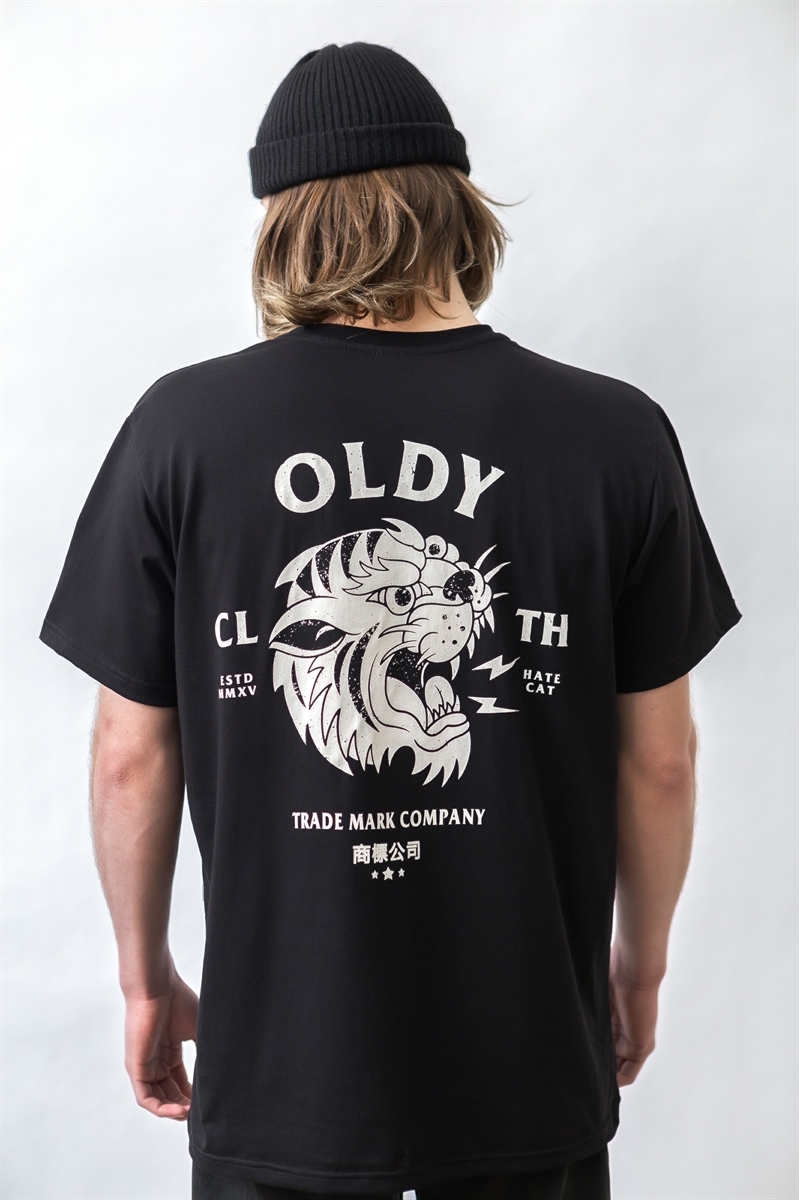 Футболка Oldy Tiger / Light черный - фото 35465
