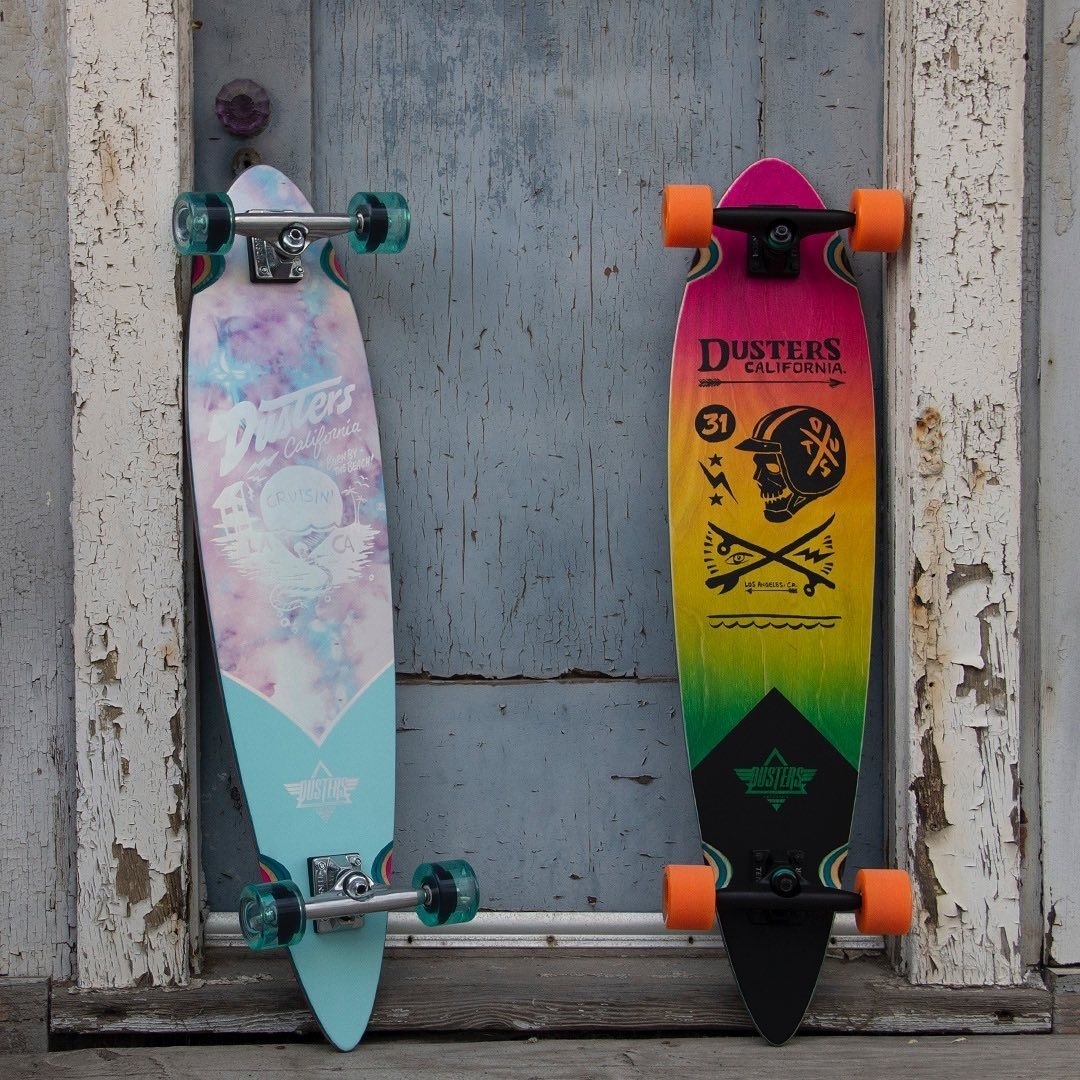 Лонгборд Dusters CRUISIN CHROME LONGBOARD   HOLOGRAPHIC (37) - фото 36484