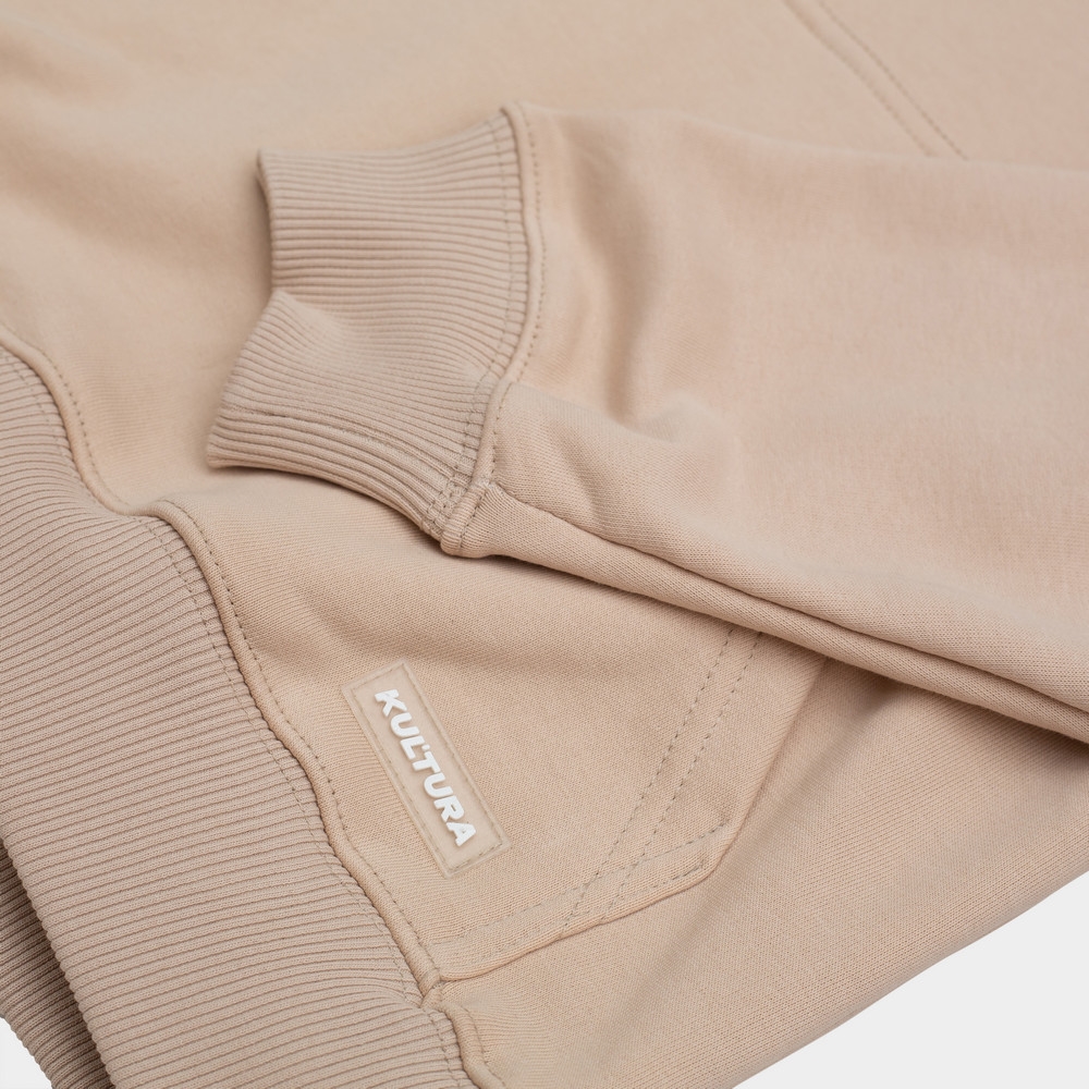 Худи КУЛЬТУРА oversize "basic", бежевый - фото 37962