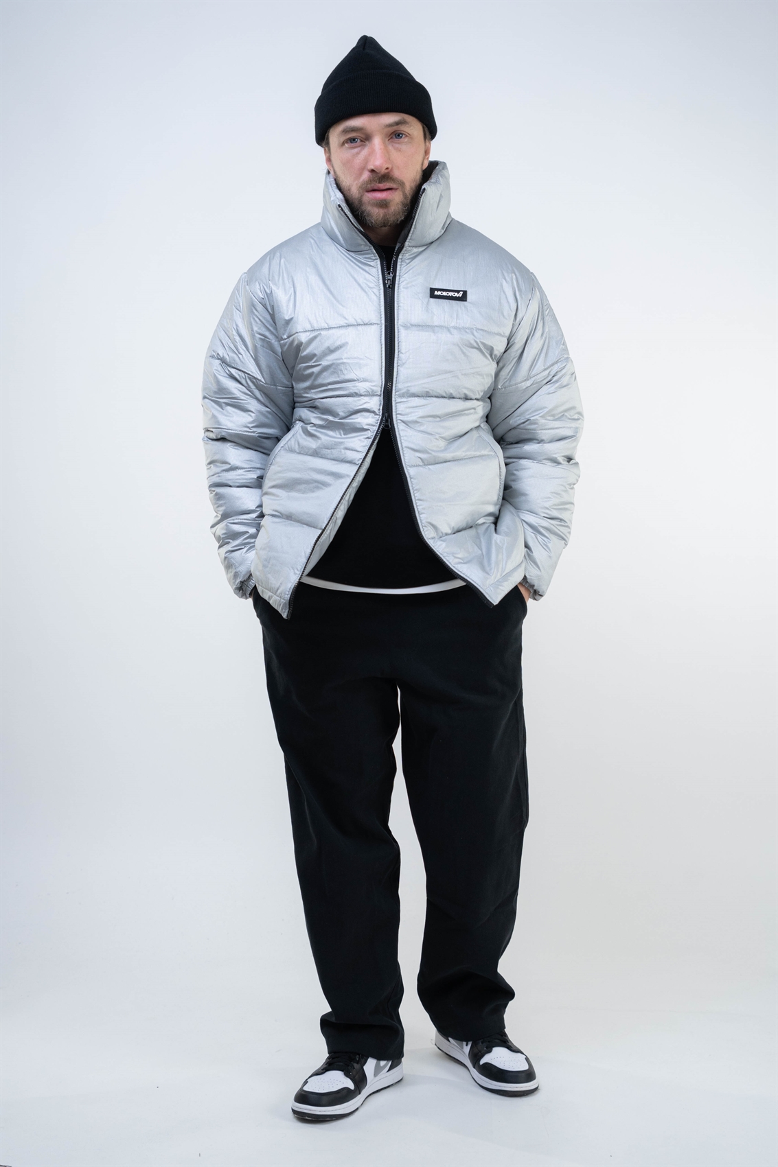 Куртка Molotov Puffer AW22 Silver - фото 38866