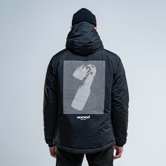 Куртка Molotov Basic Glitch AW22 Black - фото 38886