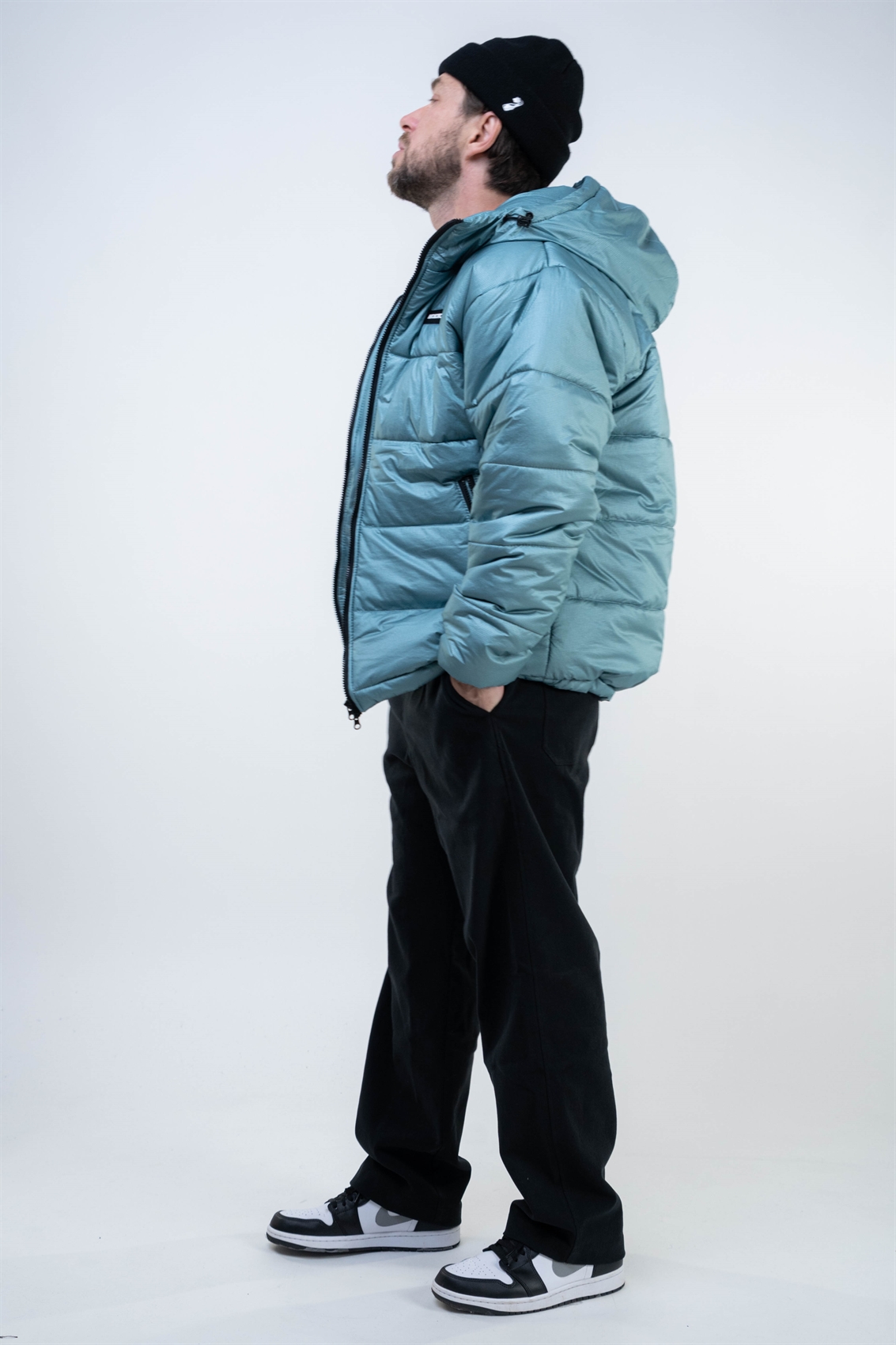 Куртка Molotov Puffer-Hood AW22 Aqua - фото 38897