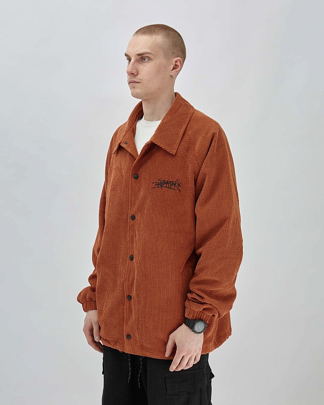 Куртка ANTEATER Coachjkt-Vlvt-Terrakot - фото 41391