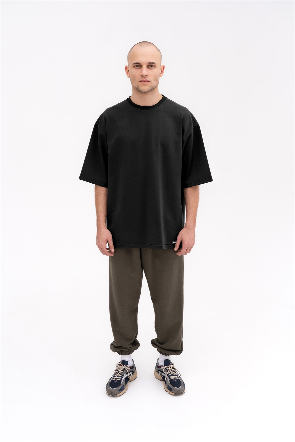 Футболка КУЛЬТУРА oversize "Basic", черный - фото 42020