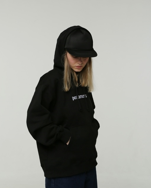 Худи Postaments "Basic" Black - фото 42655