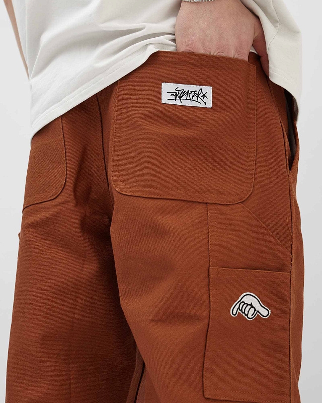 Брюки ANTEATER Workpants-Brown - фото 42779