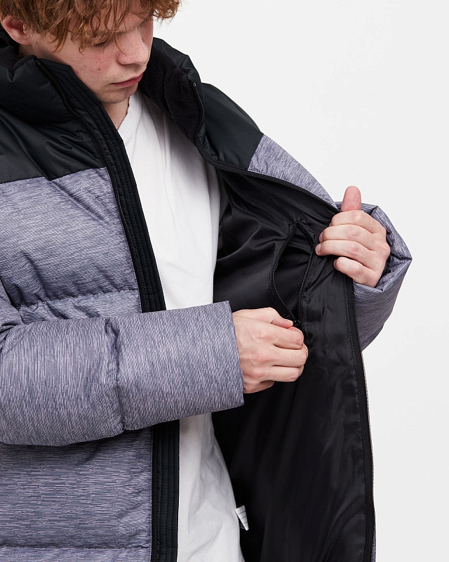 Куртка ANTEATER Downjacket-Grey-Stroke - фото 43409