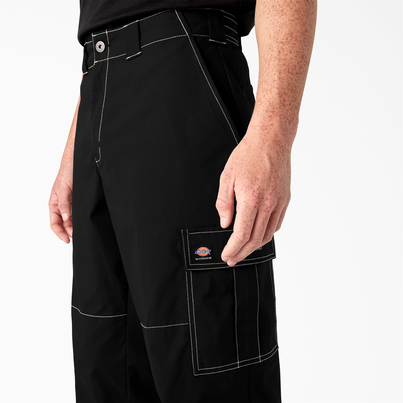 Брюки Dickies SKATEBOARDING LOOSE FIT CARGO черный - фото 43699