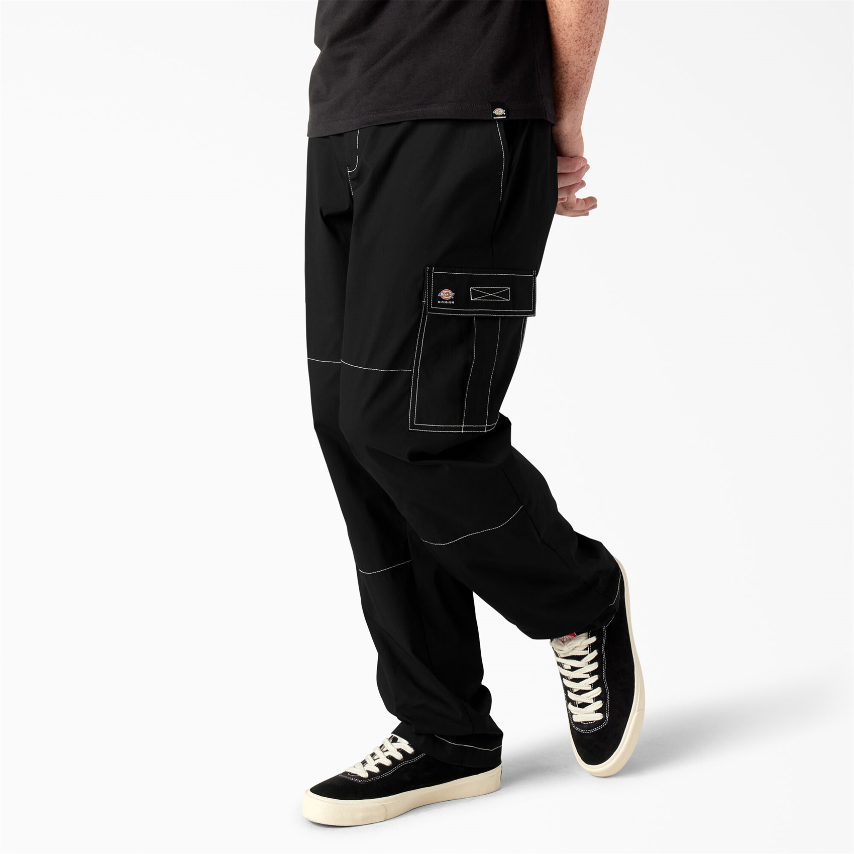 Брюки Dickies SKATEBOARDING LOOSE FIT CARGO черный - фото 43701