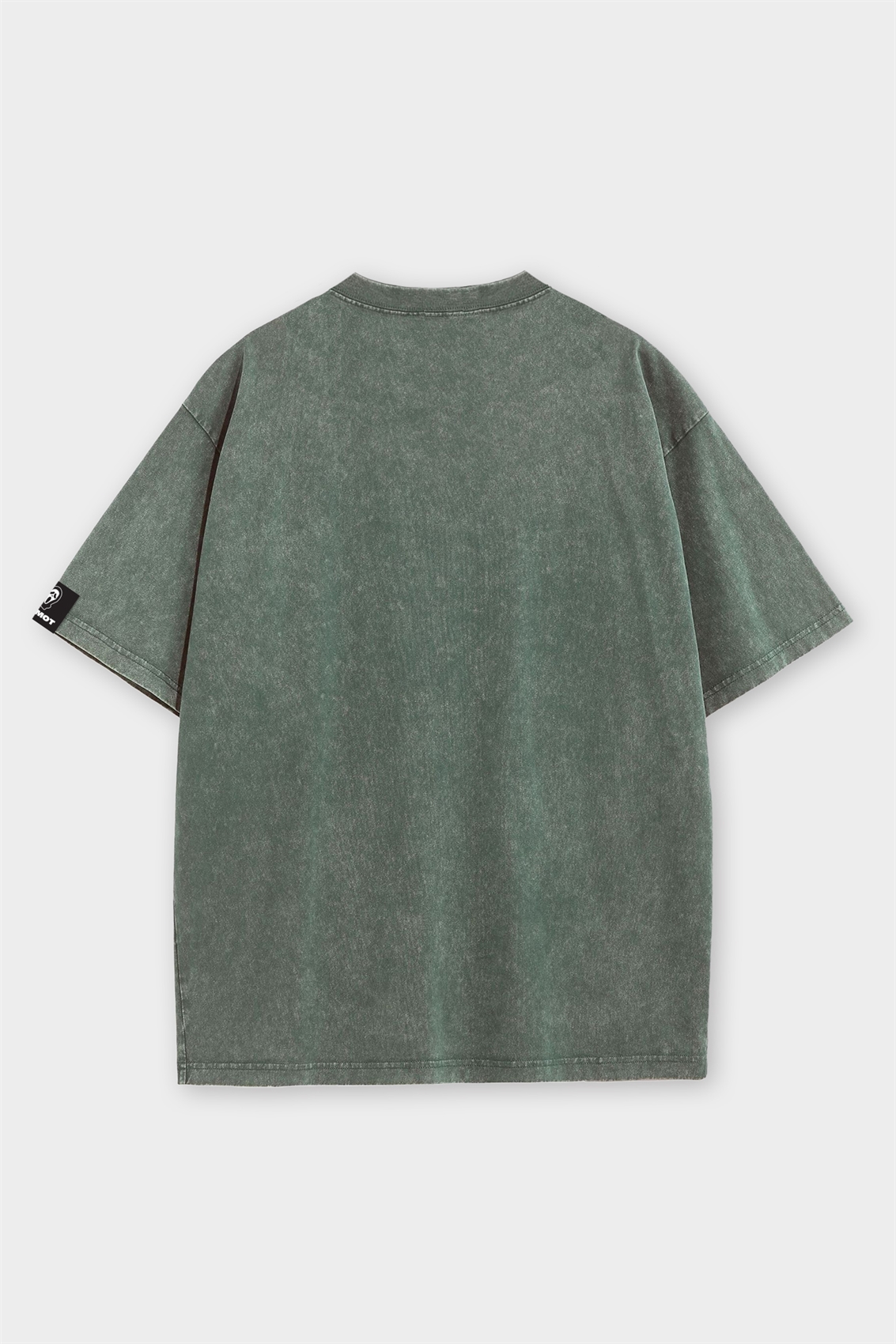 Футболка SHMOT "BLANK", GARMENT DYE зеленый - фото 44025