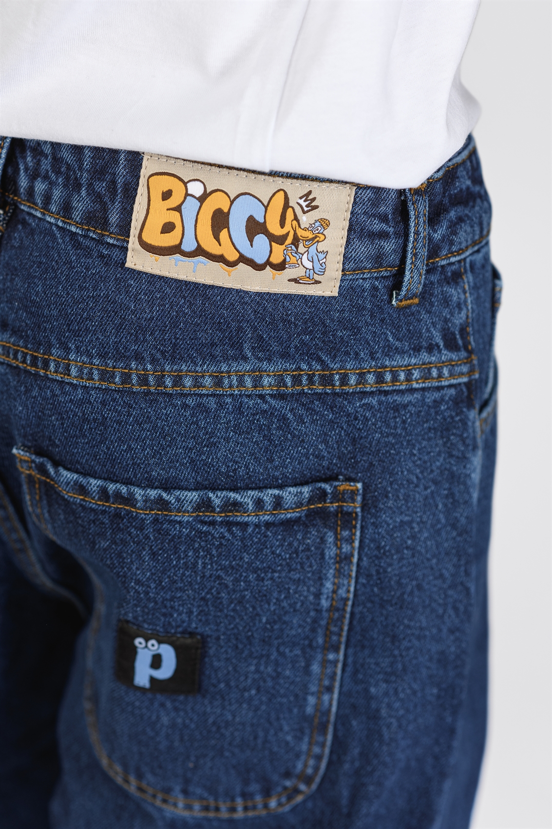 Джинсы Postaments Biggy Indigo - фото 44136