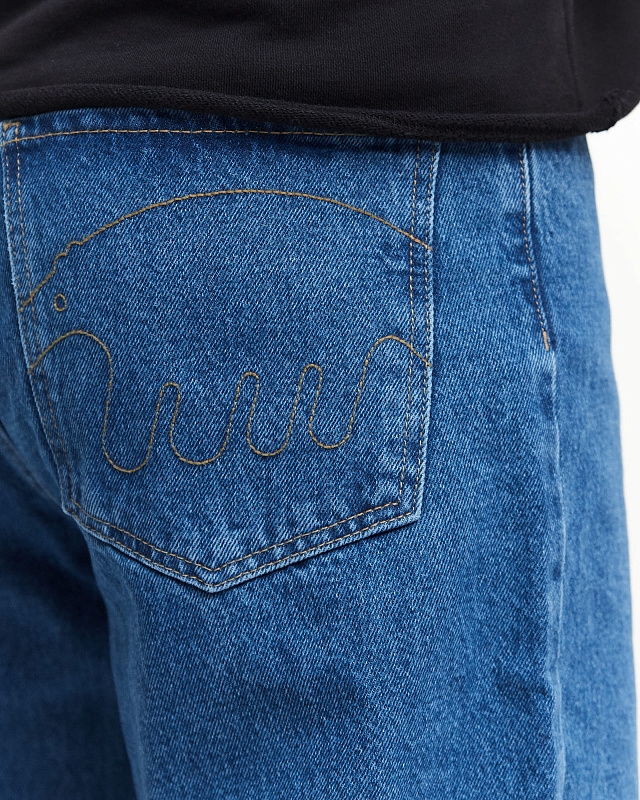 Джинсы ANTEATER Jeans-Navy - фото 44209