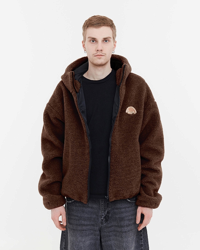 Куртка ANTEATER Comfy-Sherpa-Brown - фото 44293