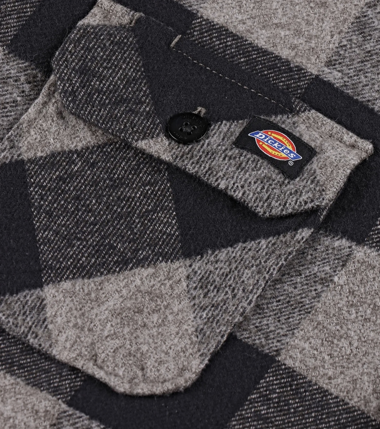 Рубашка Dickies SACRAMENTO Grey Plaid - фото 44441