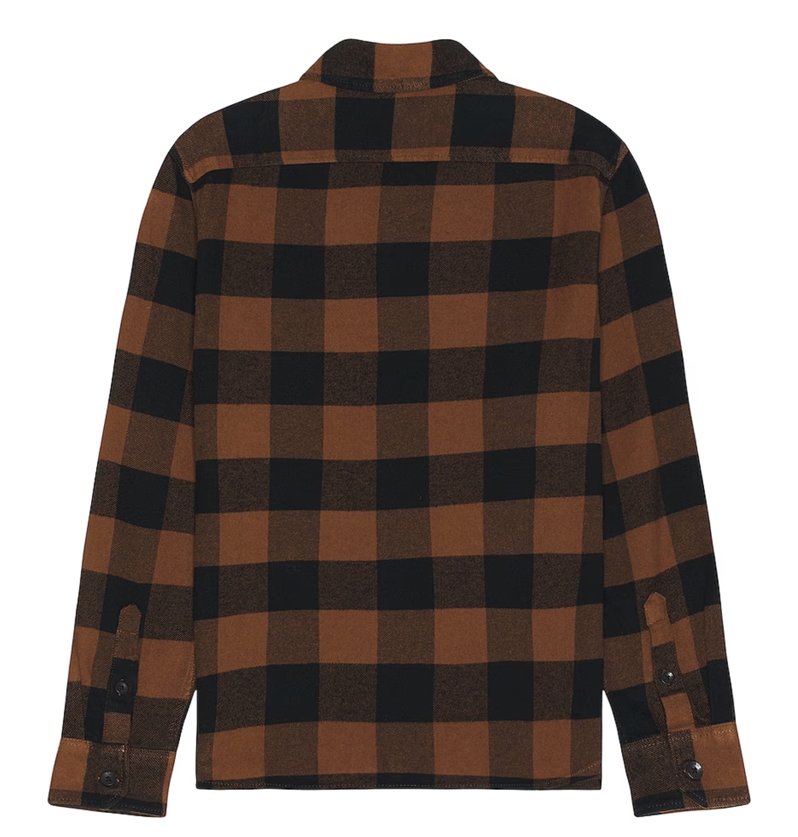 Рубашка Dickies SACRAMENTO Black and Brown Duck Plaid - фото 44446