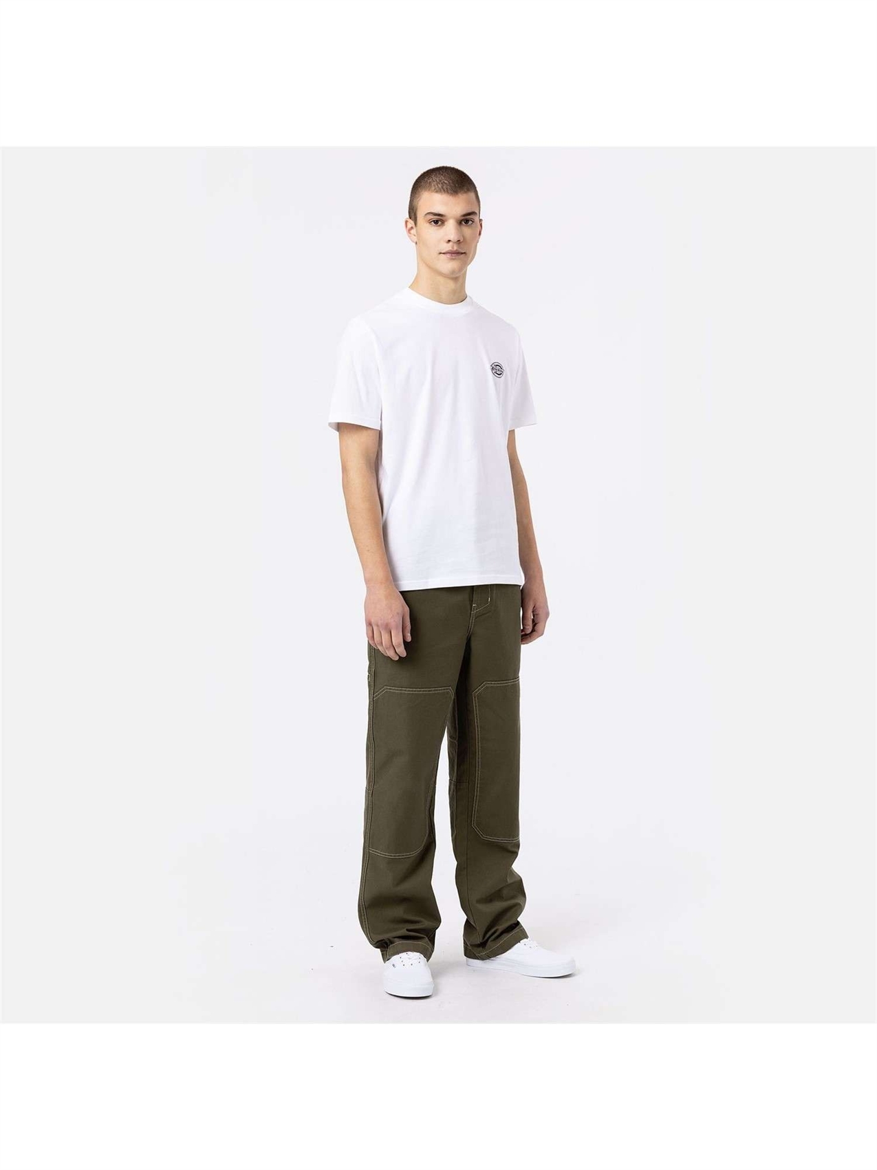 Футболка Dickies HOLTVILLE White - фото 44463