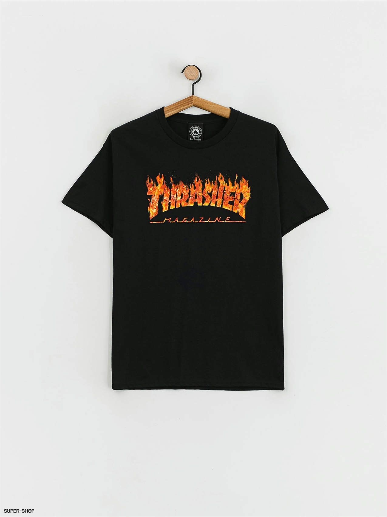 Футболка Thrasher Inferno black - фото 44502