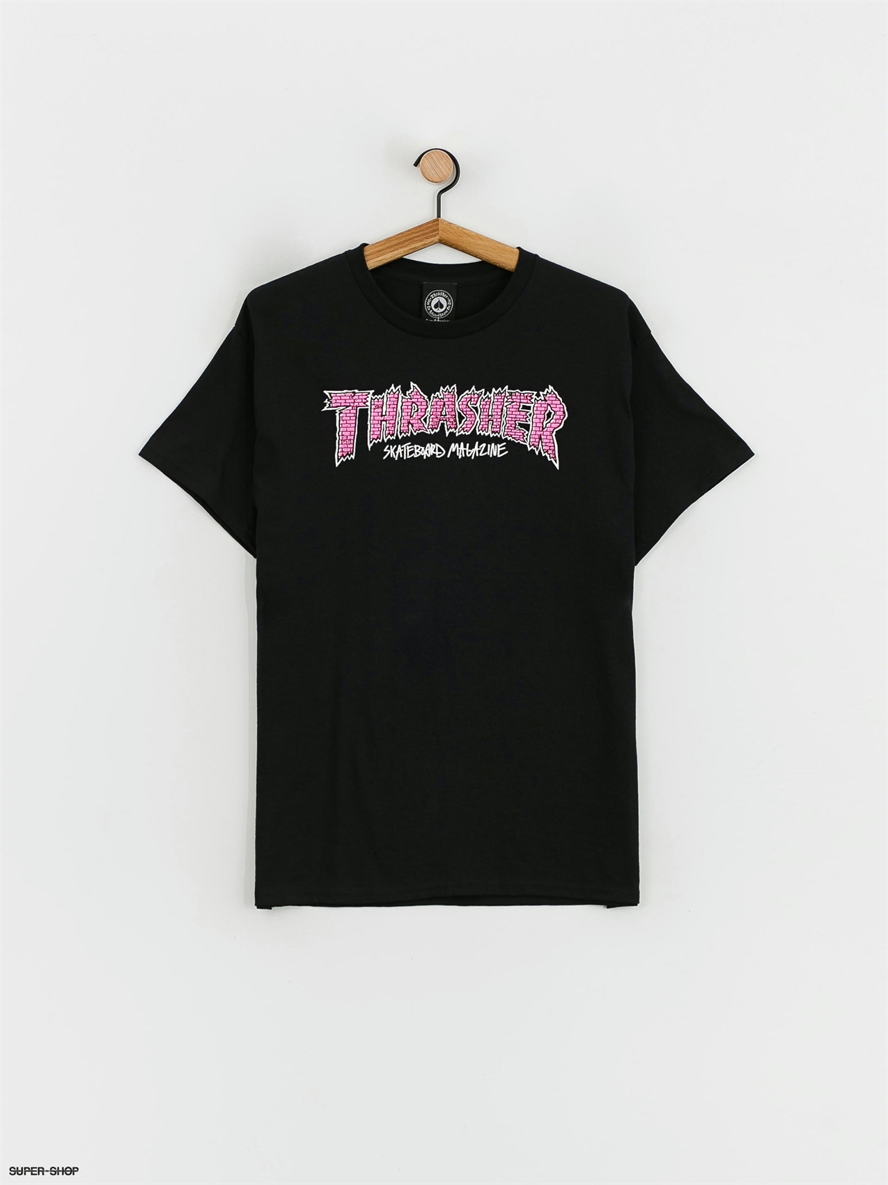 Футболка Thrasher BRICK black - фото 44506