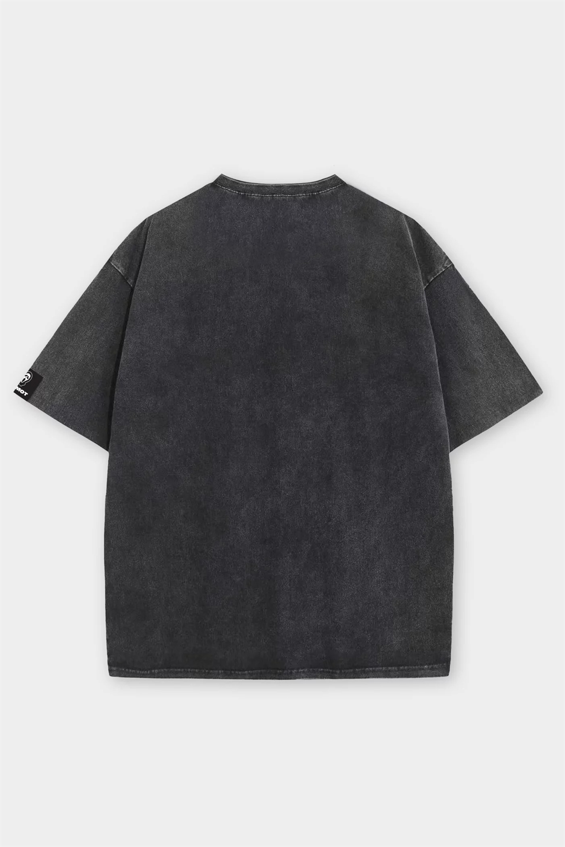 Футболка SHMOT "BLANK", GARMENT DYE черный - фото 44540
