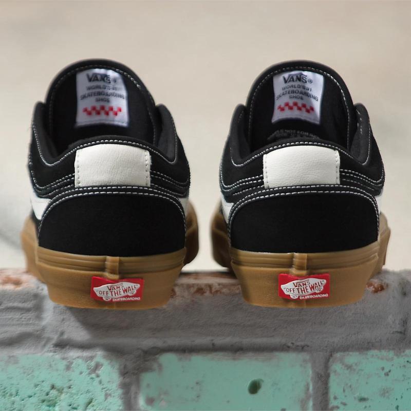 Кеды VANSMN CHUKKA LOW SIDEST Black/Gum VA5KQZB9M - фото 44649
