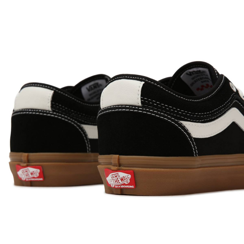 Кеды VANSMN CHUKKA LOW SIDEST Black/Gum VA5KQZB9M - фото 44654