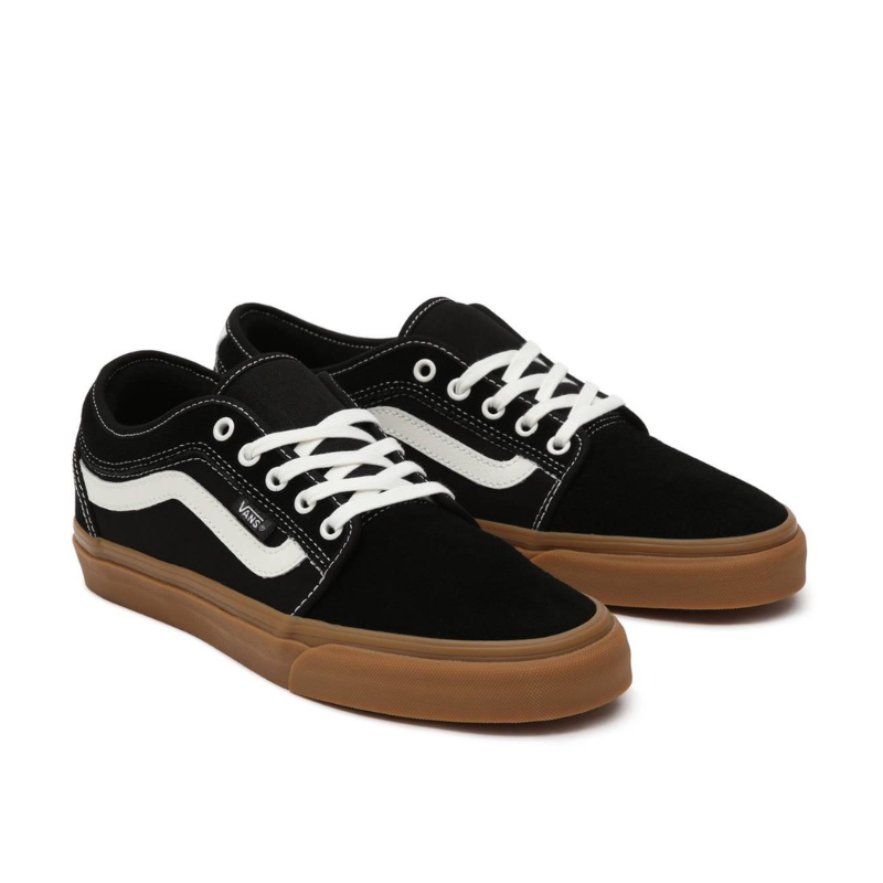 Кеды VANSMN CHUKKA LOW SIDEST Black/Gum VA5KQZB9M - фото 44658