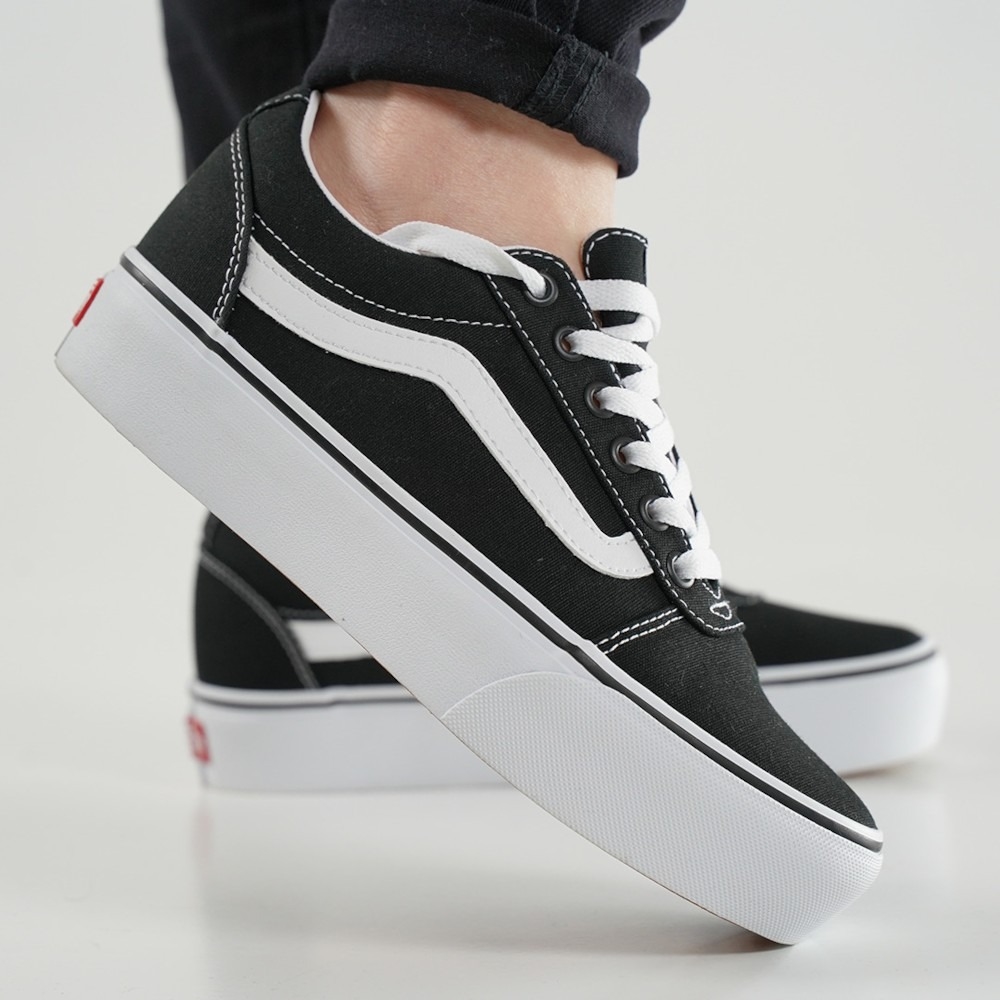 Vans Кеды WM WARD PLATFORM (Canvas)Blk VN0A3TLC1871 - фото 44711
