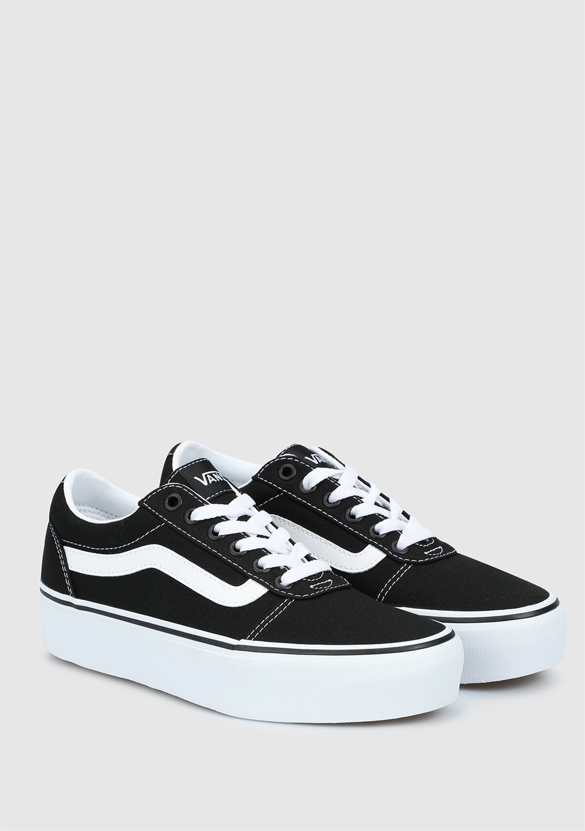 Vans Кеды WM WARD PLATFORM (Canvas)Blk VN0A3TLC1871 - фото 44715
