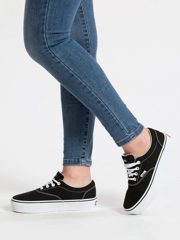 Кеды VANS WM DOHENY PLATFORM (Canvas) Blk VA4U21187 - фото 44736