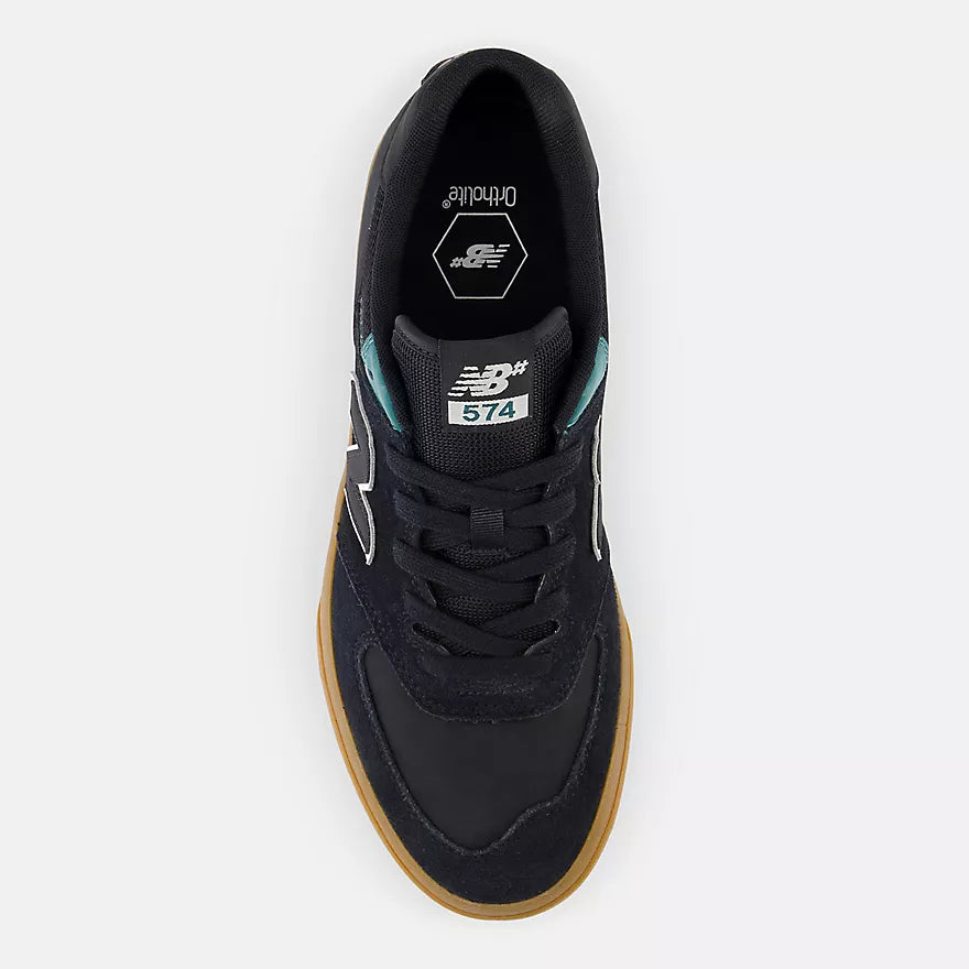Кеды New Balance Numeric NM574VBG Black/Vintage Teal - фото 44924