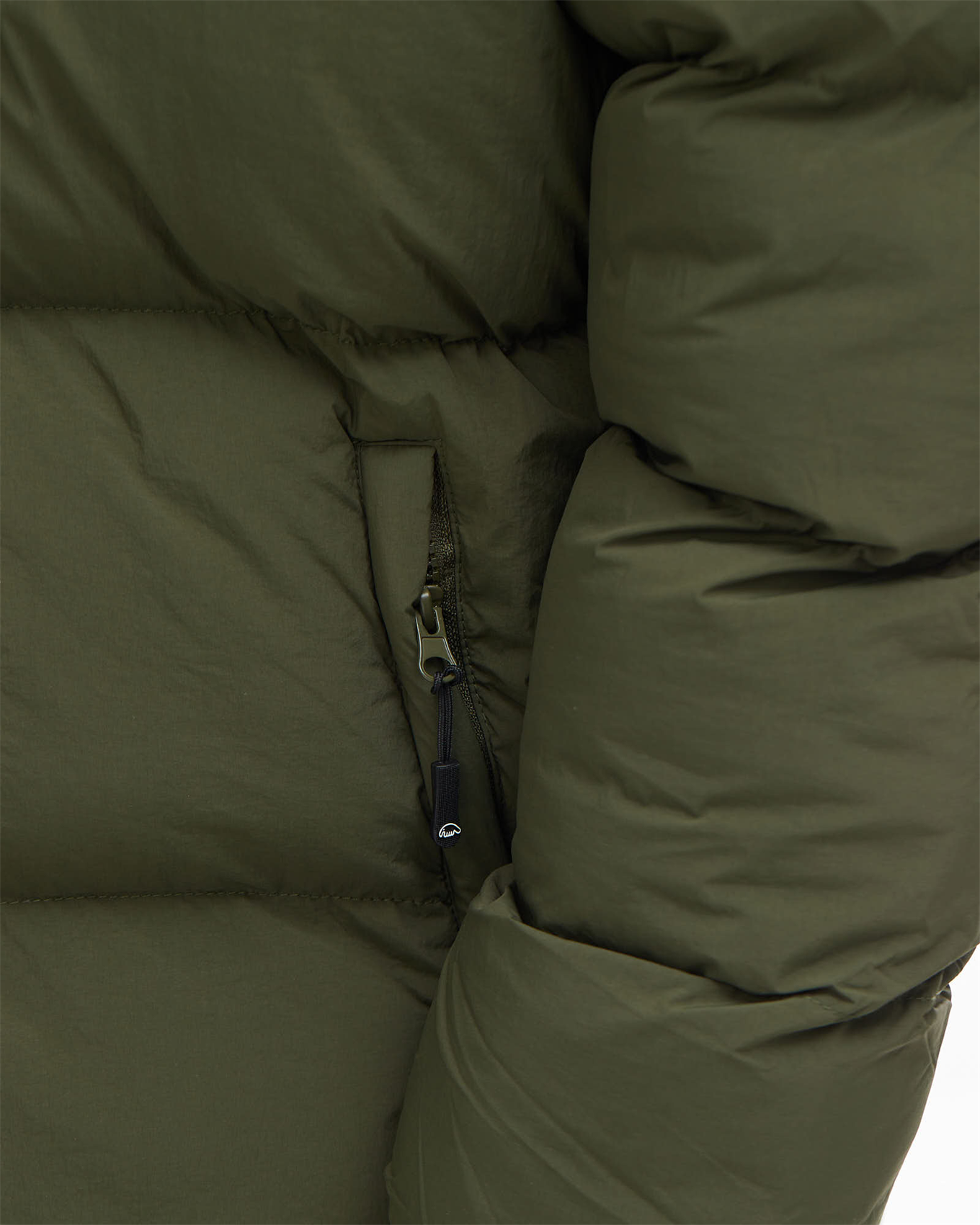 Куртка ANTEATER Downjacket-HoodedCrispy-Dark-Green - фото 46637