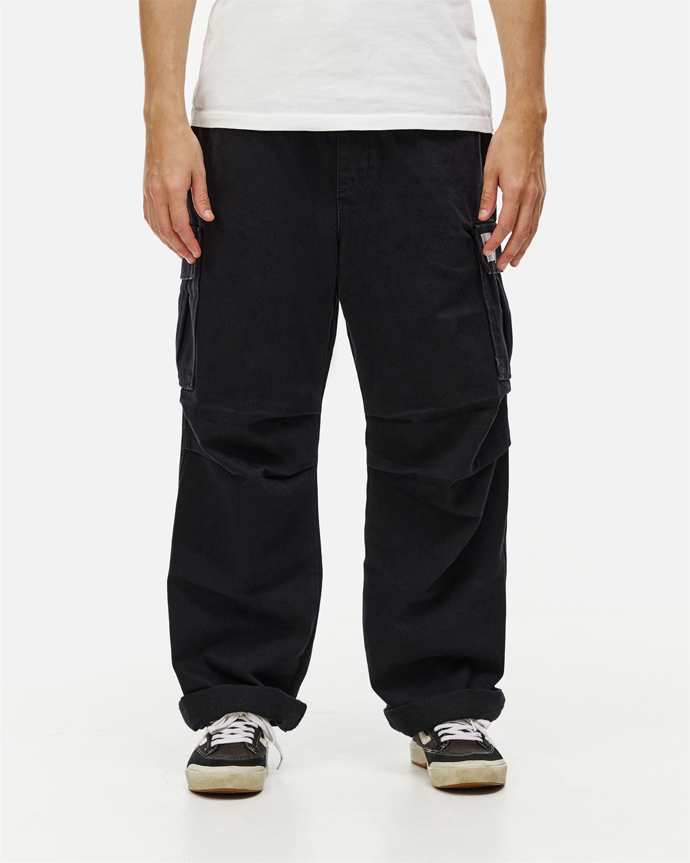 Брюки ANTEATER WideCargo-Denim-Black - фото 46698
