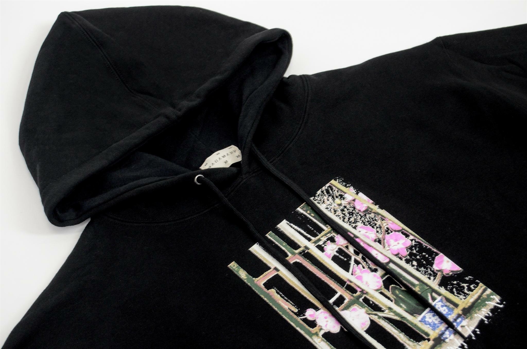 худи Magamaev Orchid hoodie black - фото 46872