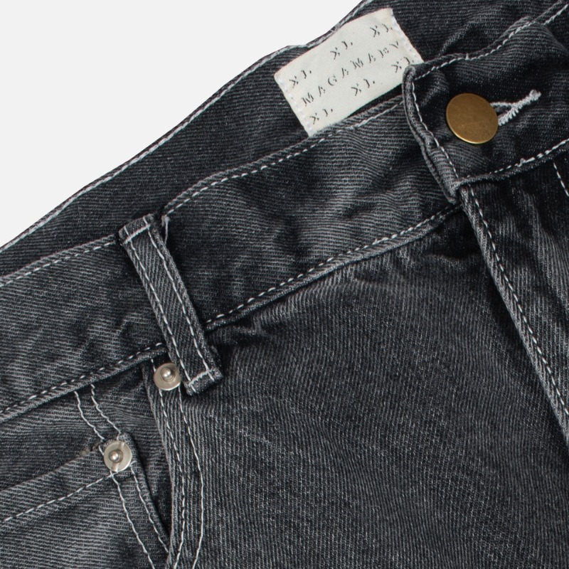 джинсы Magamaev Bigger M jeans black/washed - фото 46880