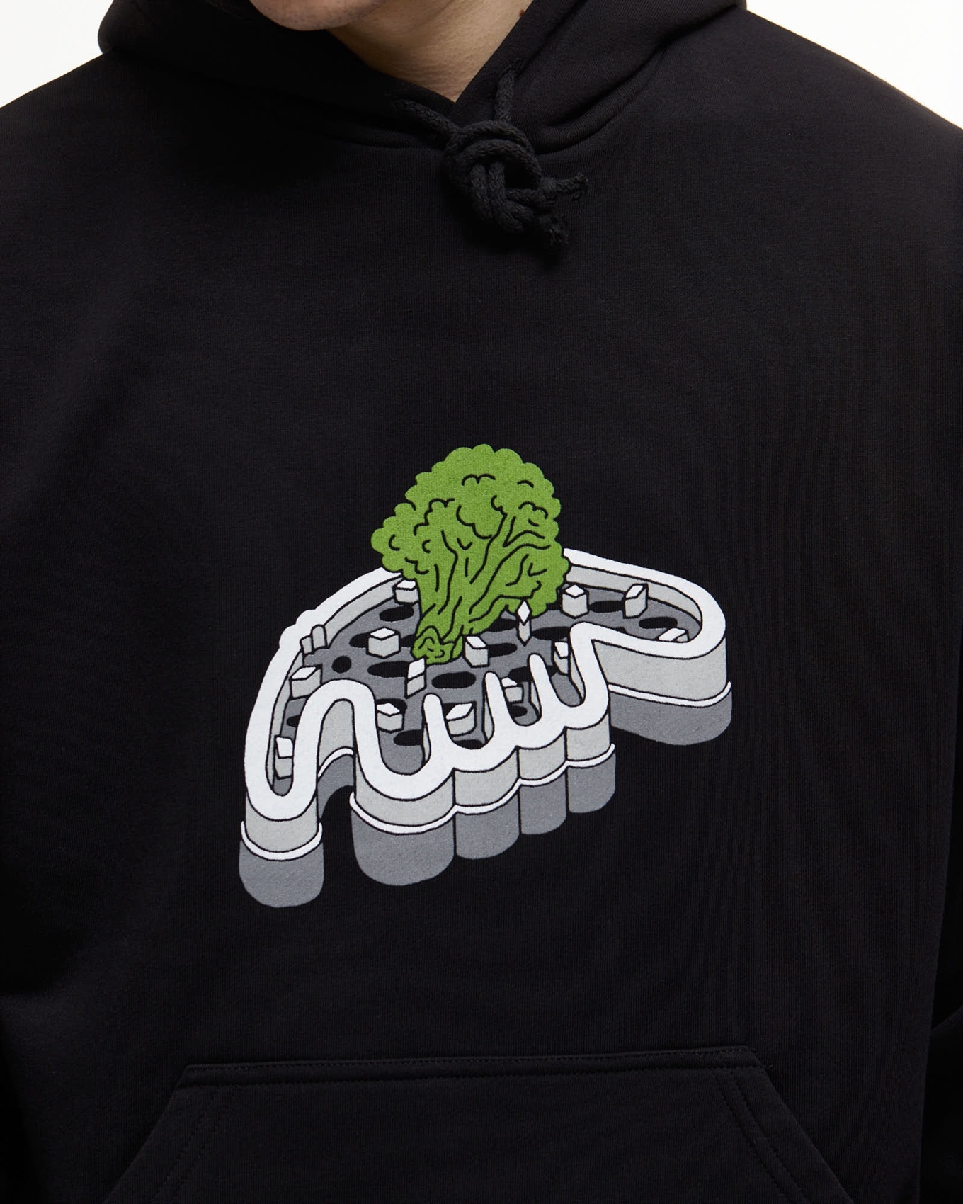 Толстовка ANTEATER Hoodie-Black-Logo - фото 47173