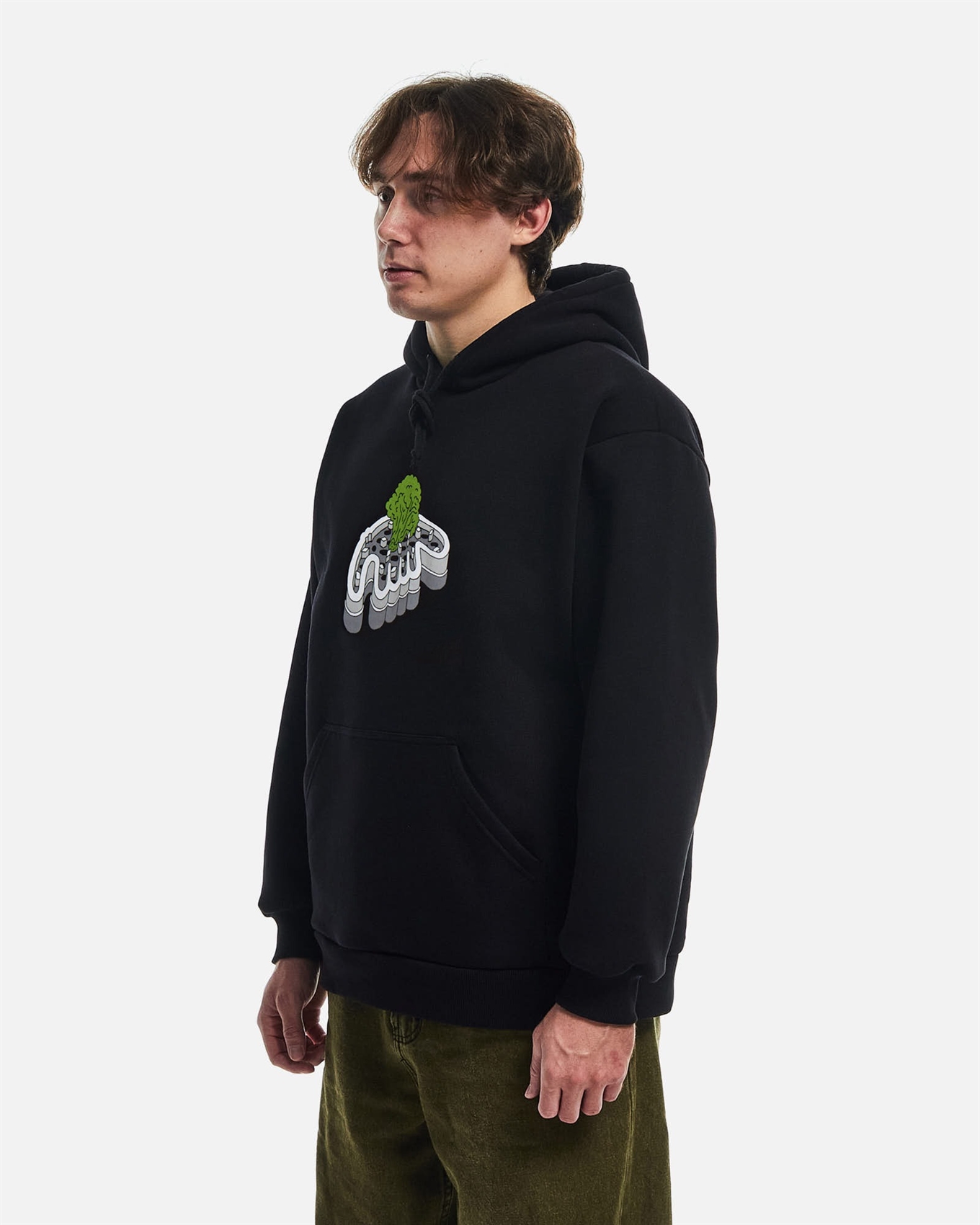 Толстовка ANTEATER Hoodie-Black-Logo - фото 47174